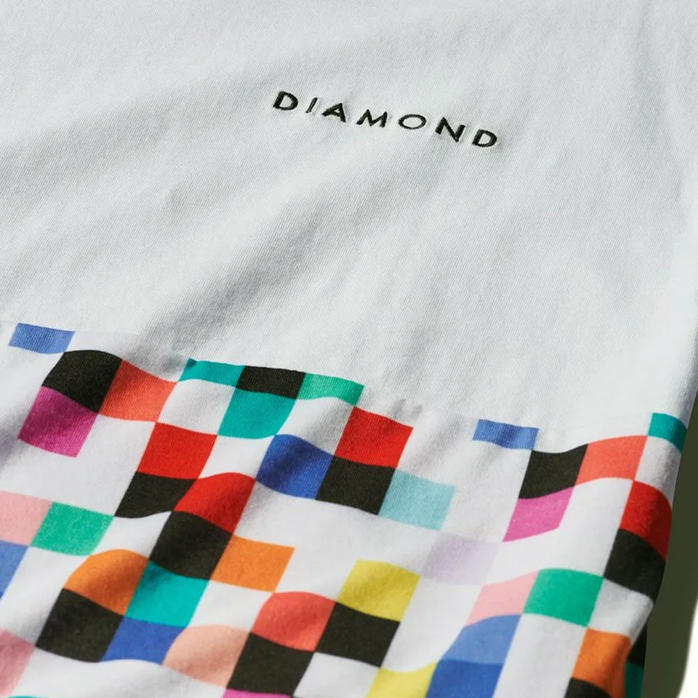 Diamond Supply Co Pixel Panel T-shirt White