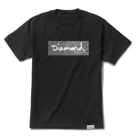 Diamond Supply Co Scatter Box Logo T-shirt Black