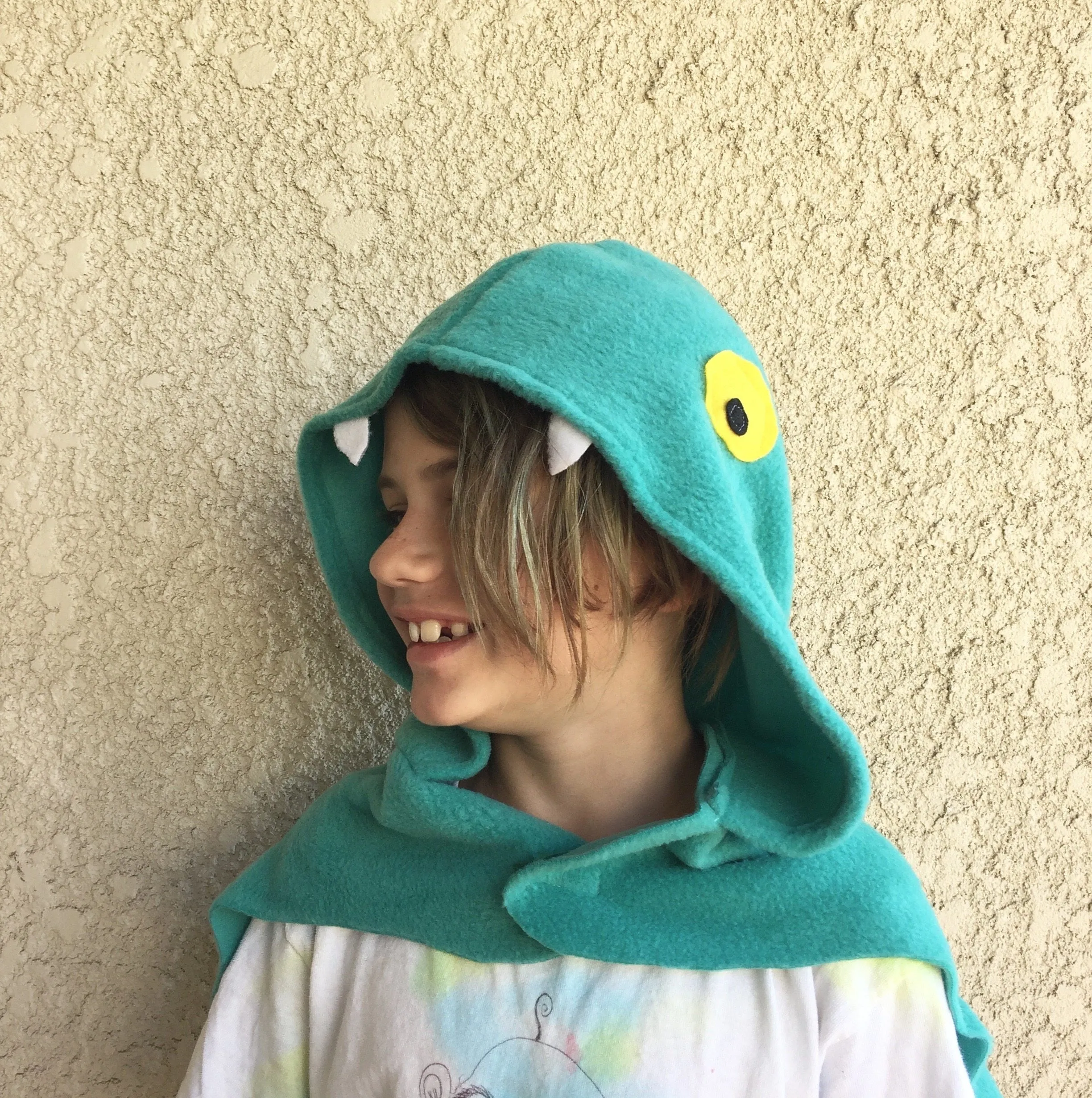 Electric Eel Cape, Kids Halloween Costume or Dress Up Cape