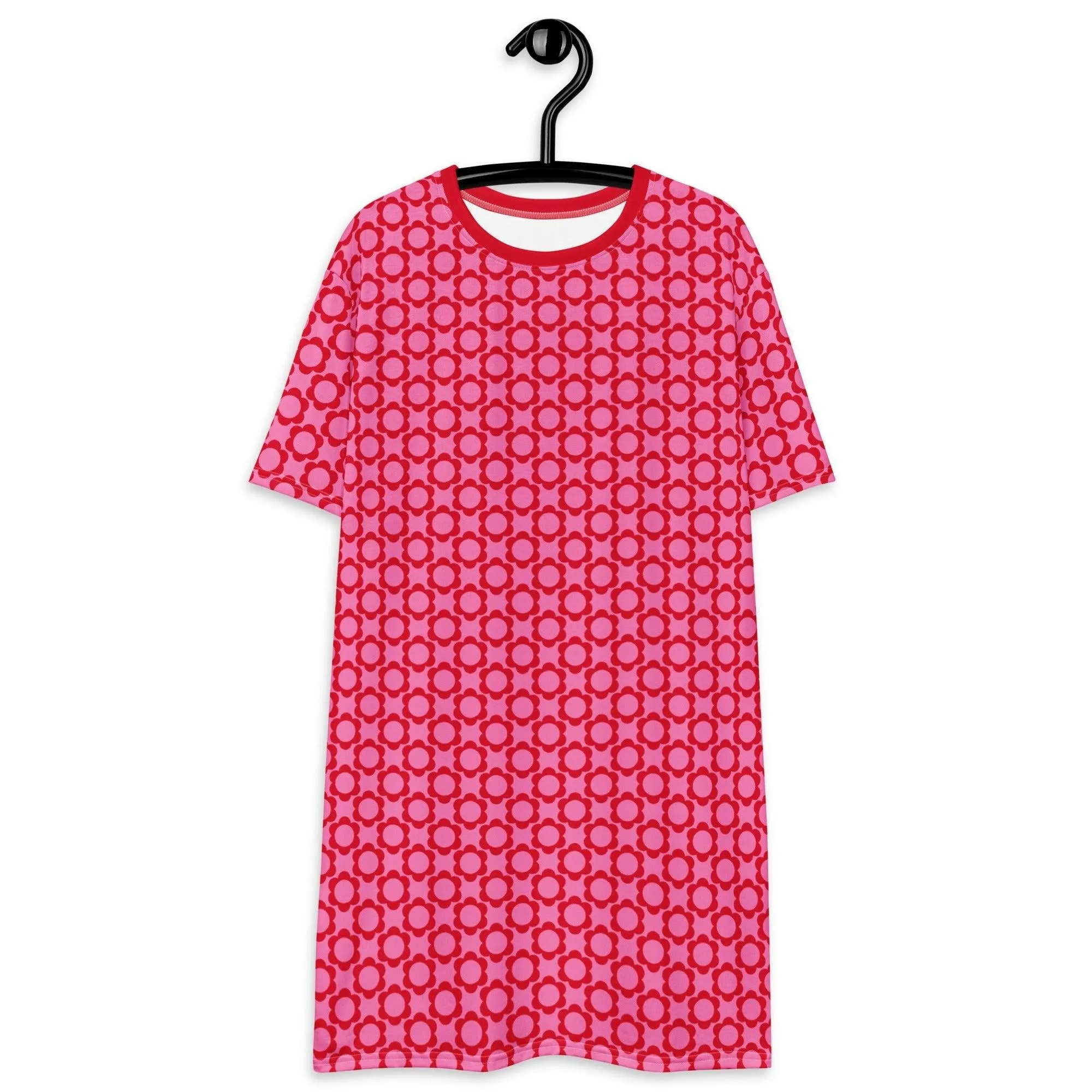 ELLIE mini red - T-shirt dress