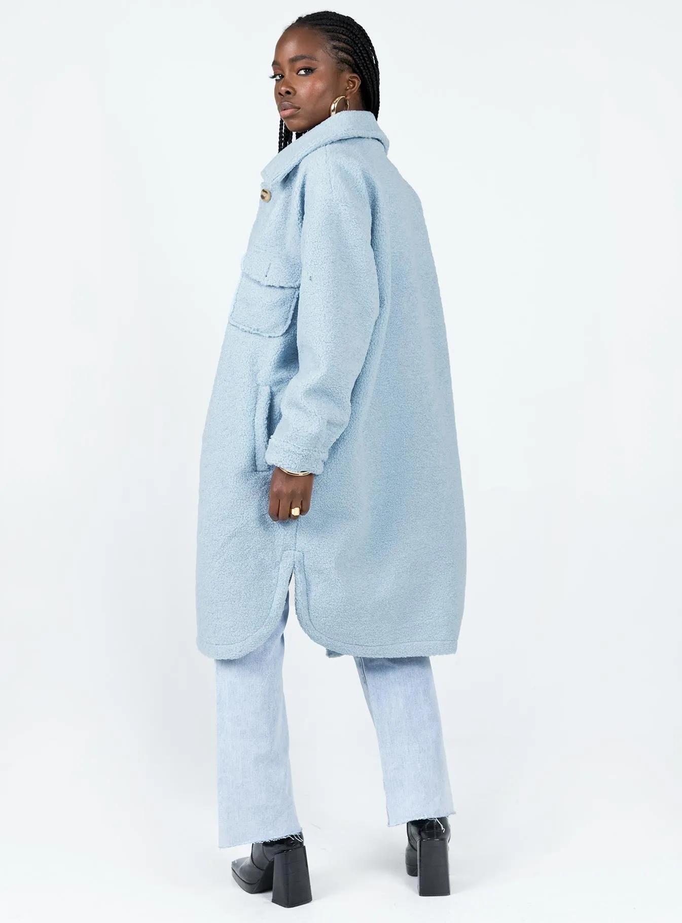 Emberly Coat Blue