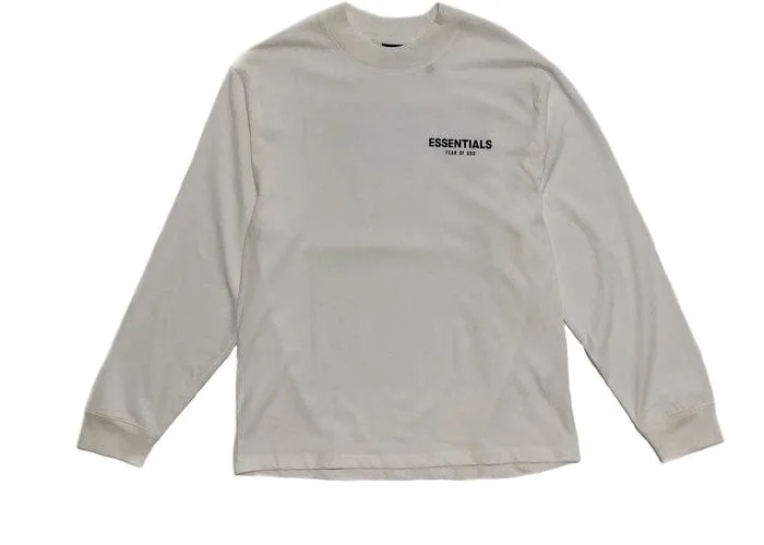 ESSENTIAL  FOG LONG SLEEVE PHOTO SERIES WHITE