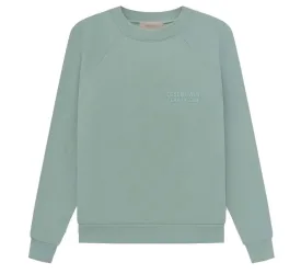 ESSENTIALS FOG CREWNECK SYCAMORE SS23