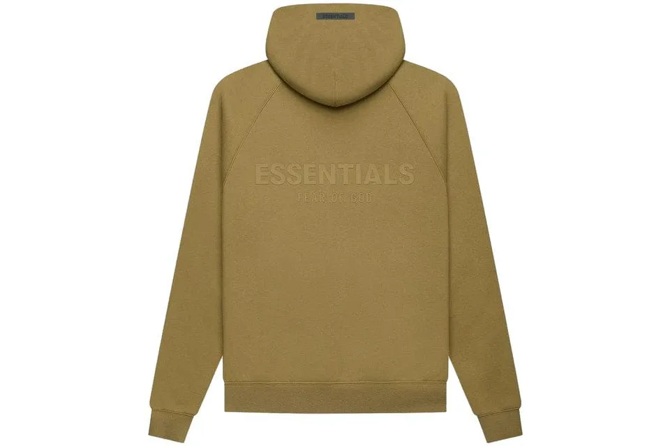 ESSENTIALS FOG HOODIE AMBER