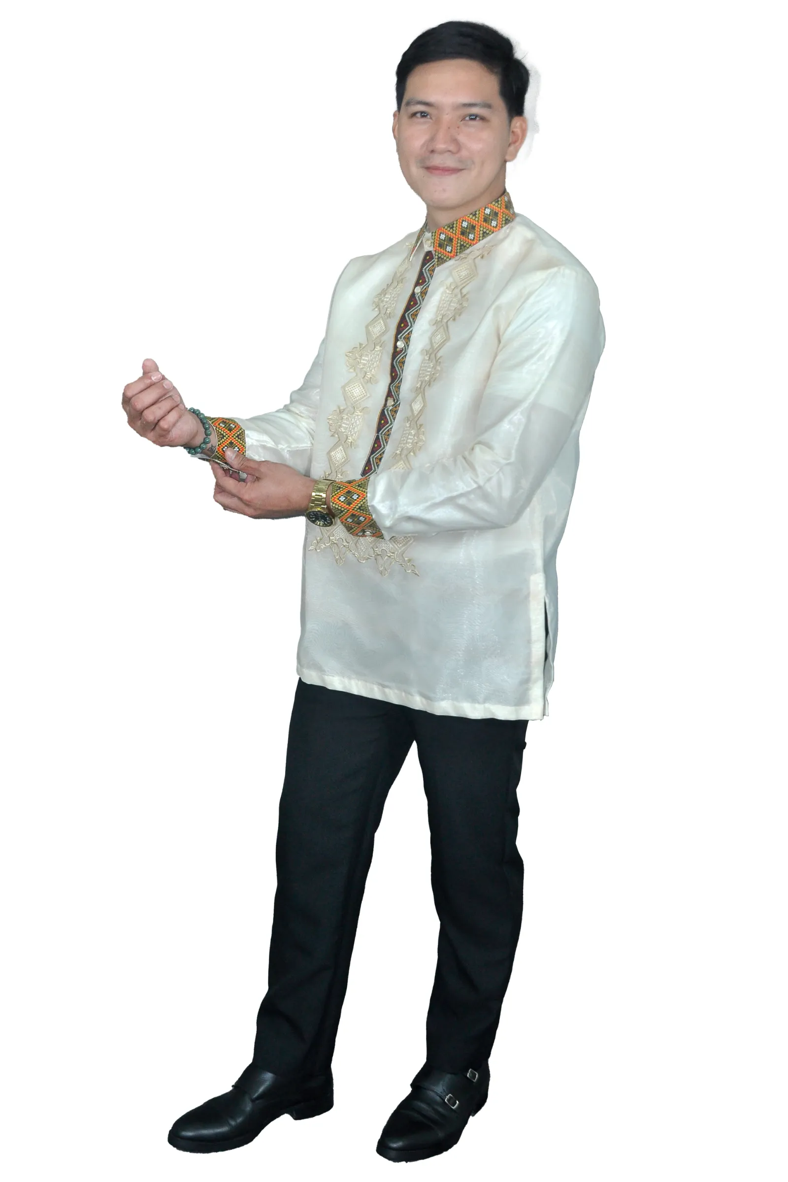 Ethnic Accent Barong Tagalog - Kevin - JK41