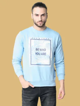 Flawless Men Sky Sleek Sweatshirt