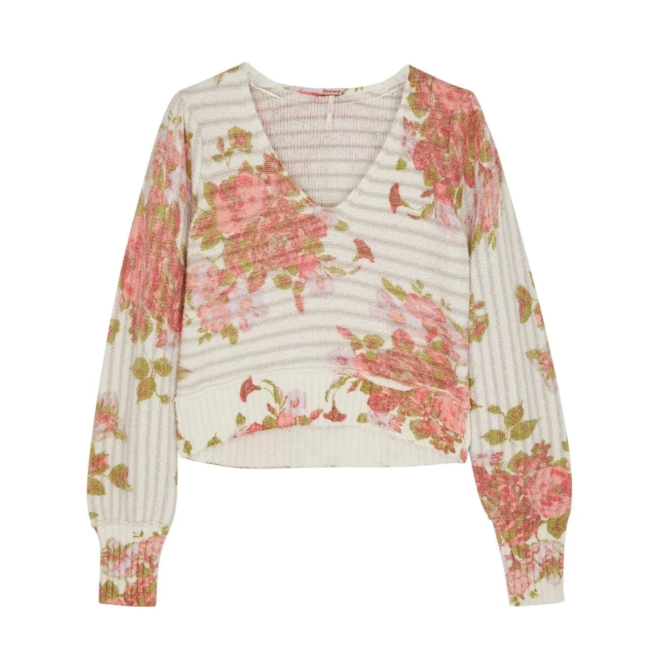 Free People Bed Of Roses Knitted Jumper