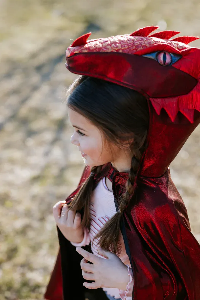 Great Pretenders Ruby The Metallic Dragon Cape