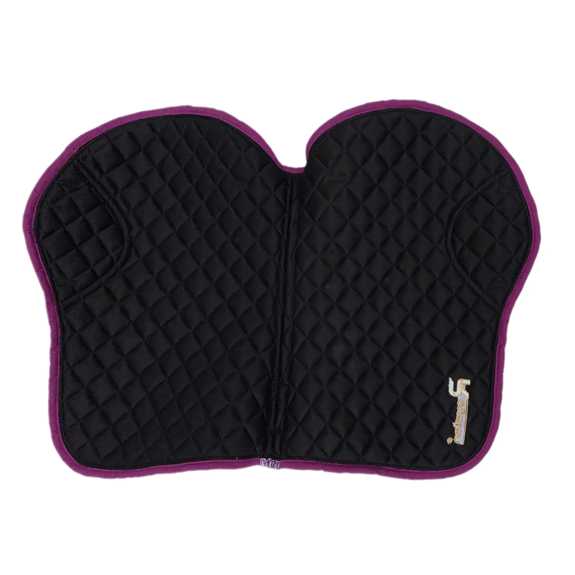 Horse Glitter No-slip Pony Jumper Saddle Pad With Fly veil Set