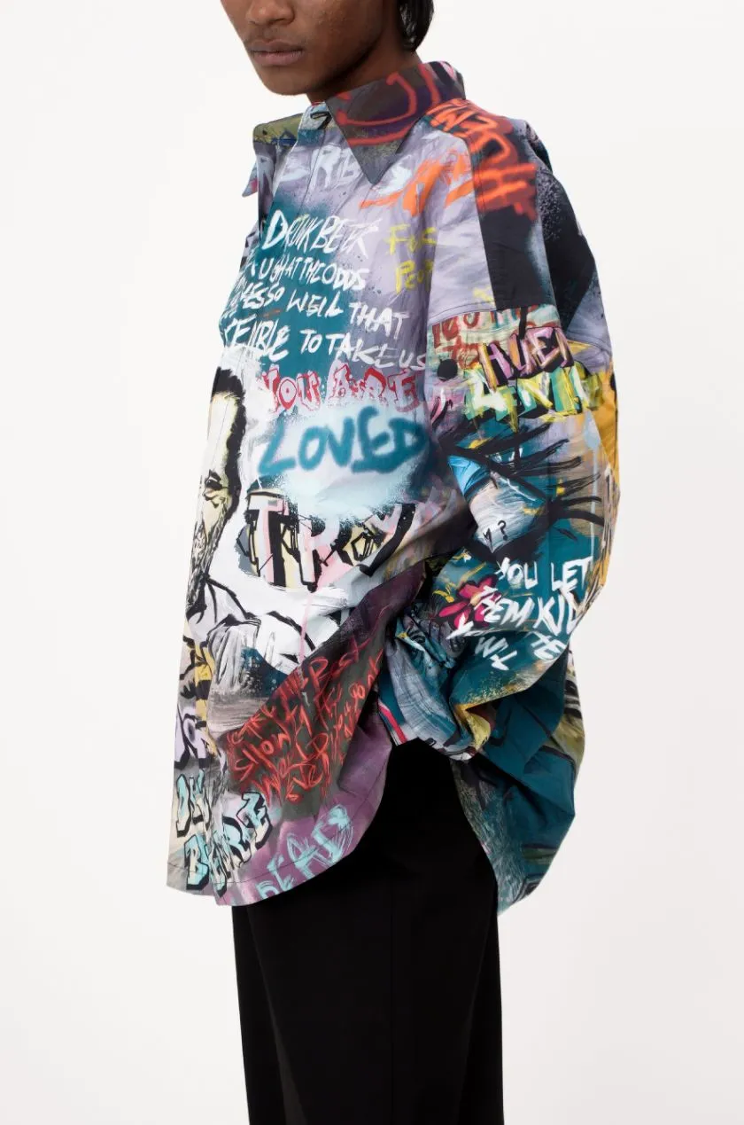 'Huemn City' Graffiti Shirt