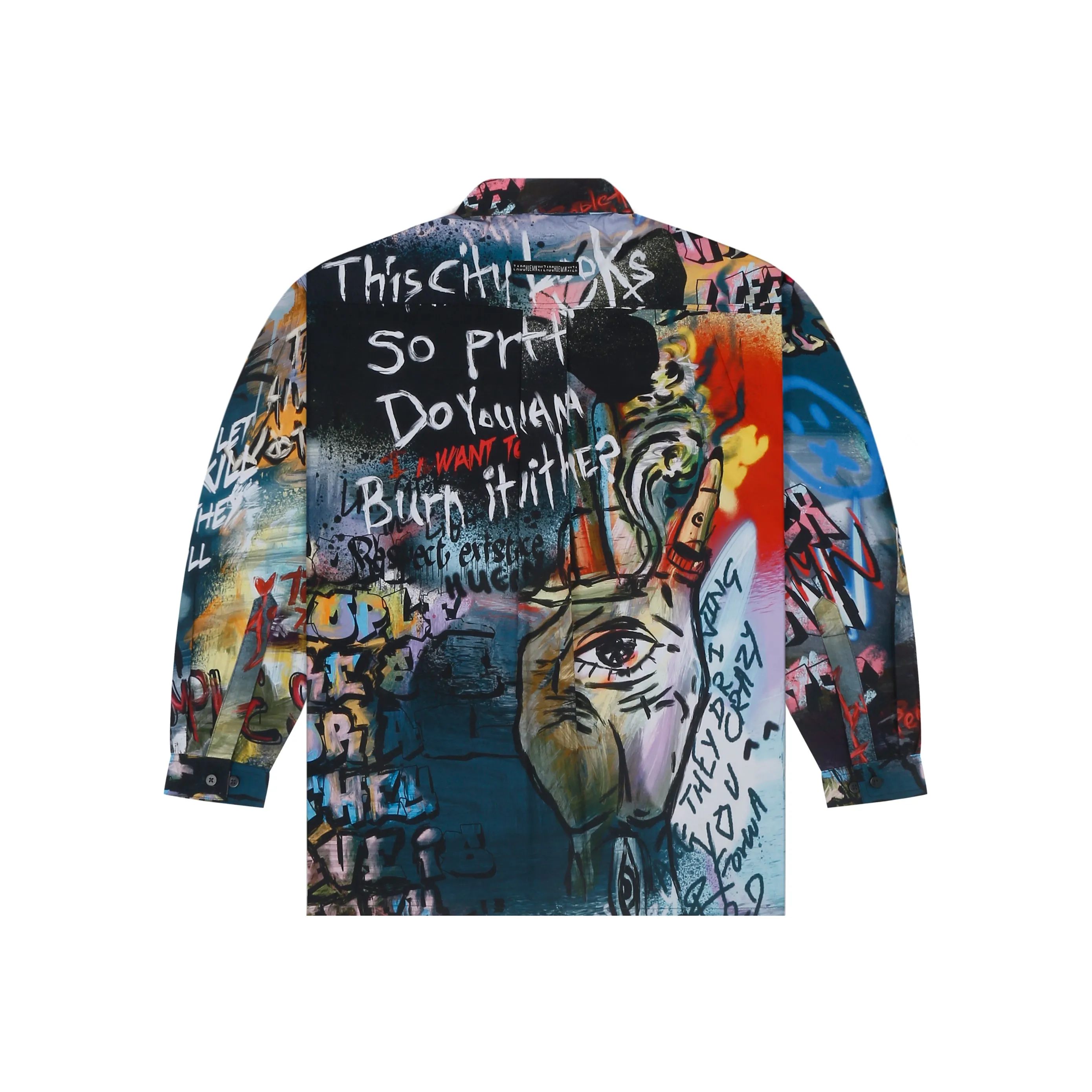 'Huemn City' Graffiti Shirt