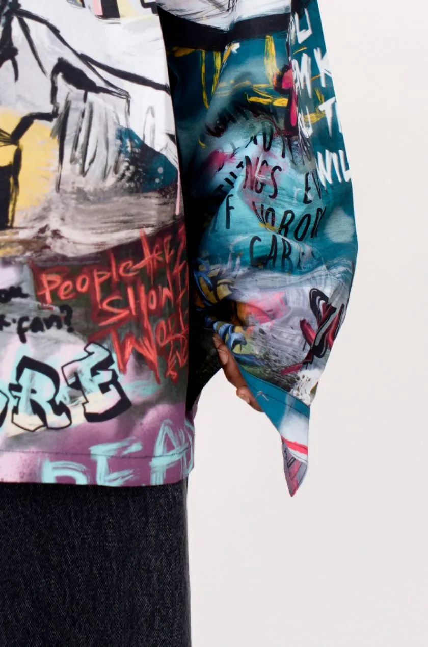 'Huemn City' Graffiti Shirt