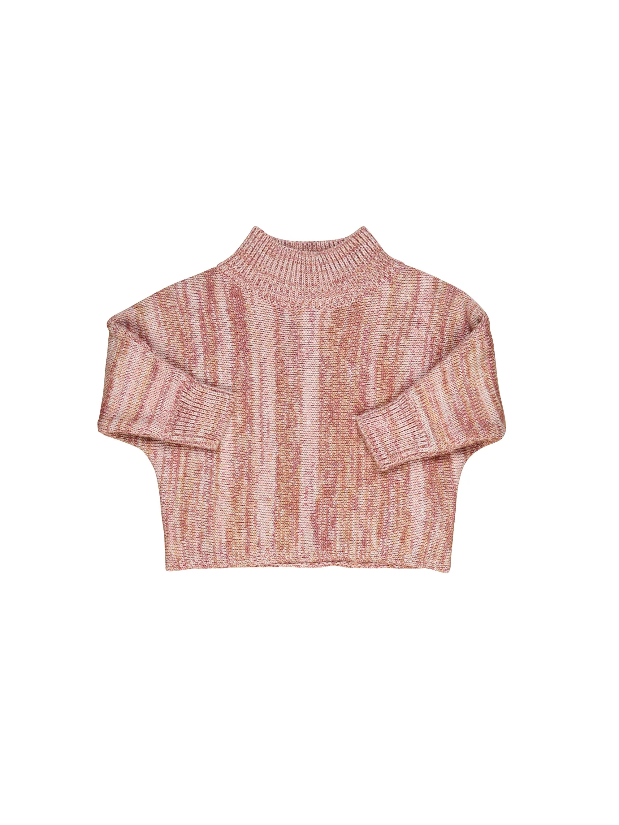 Huxbaby Oat Rose Marl Knit Jumper