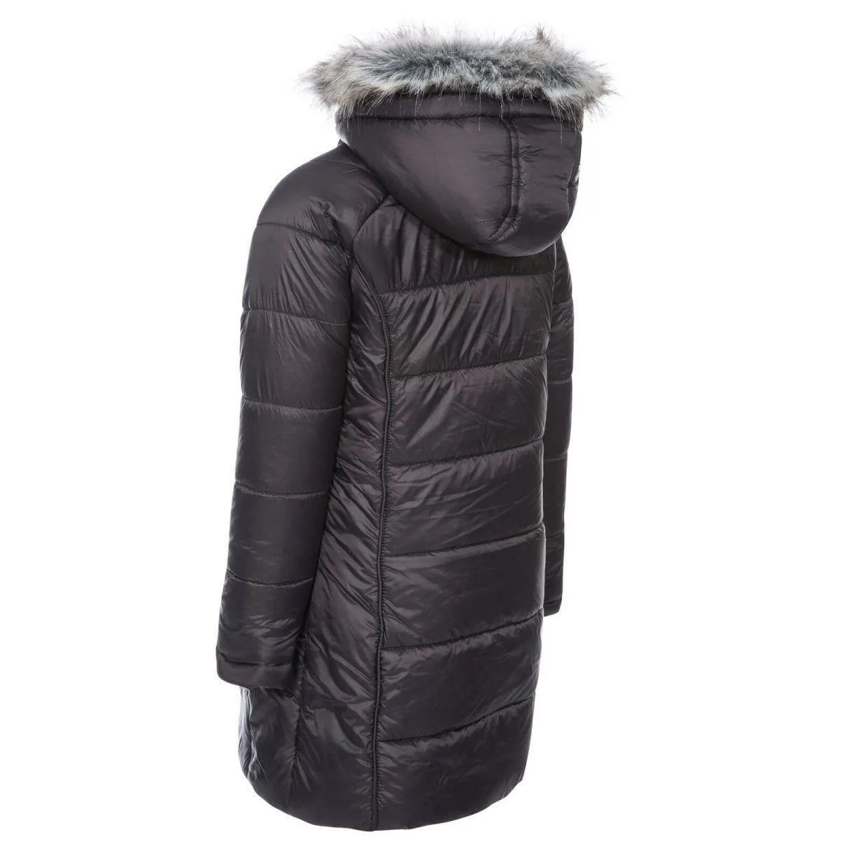 Kids Elimore Padded Coat with Faux Fur Trim