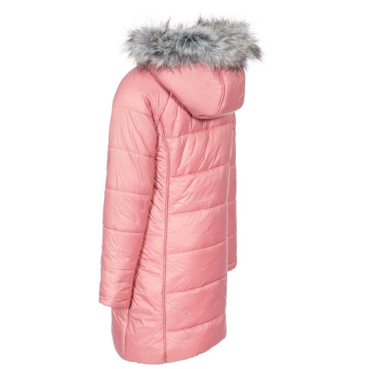 Kids Elimore Padded Coat with Faux Fur Trim