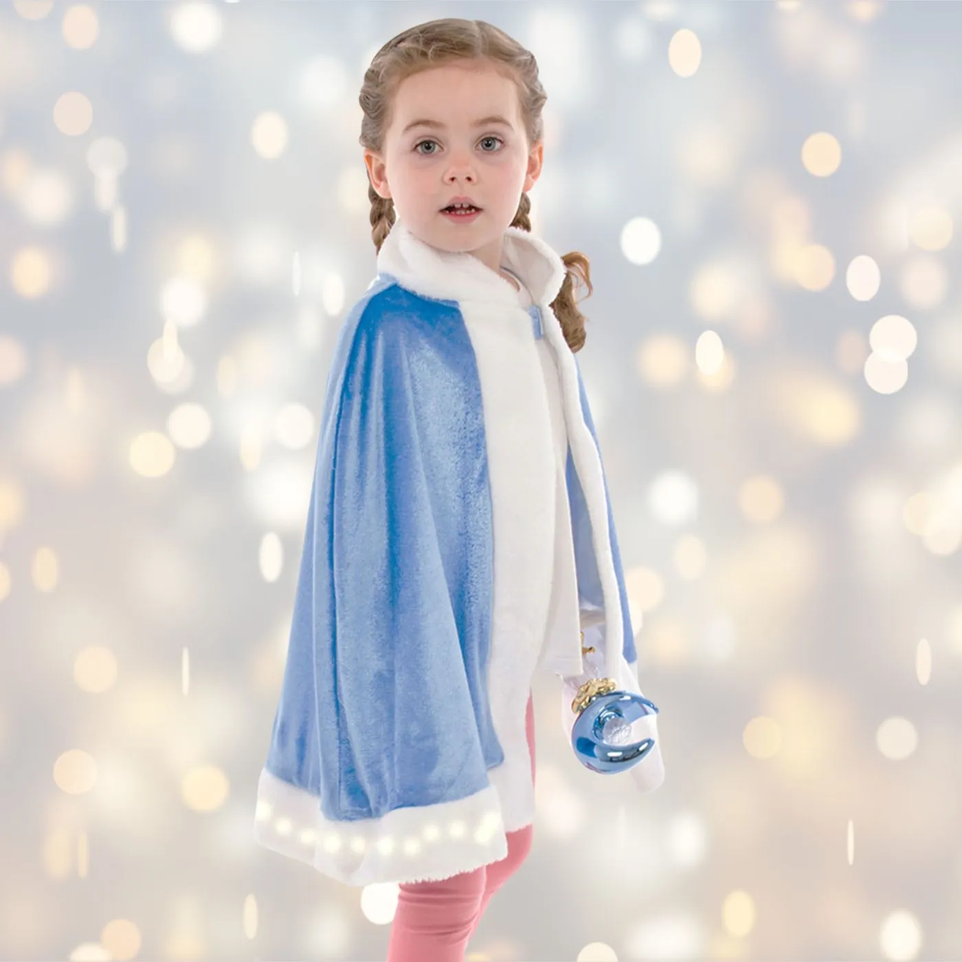 Light up Fairytale Cape -blue