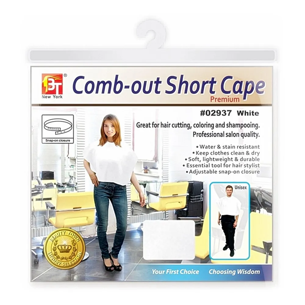 Luxury Comb-out Short Cape