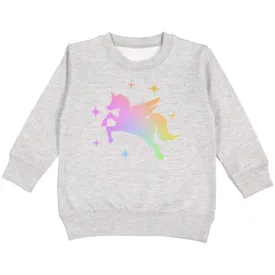 Magical Unicorn Sweatshirt - Gray