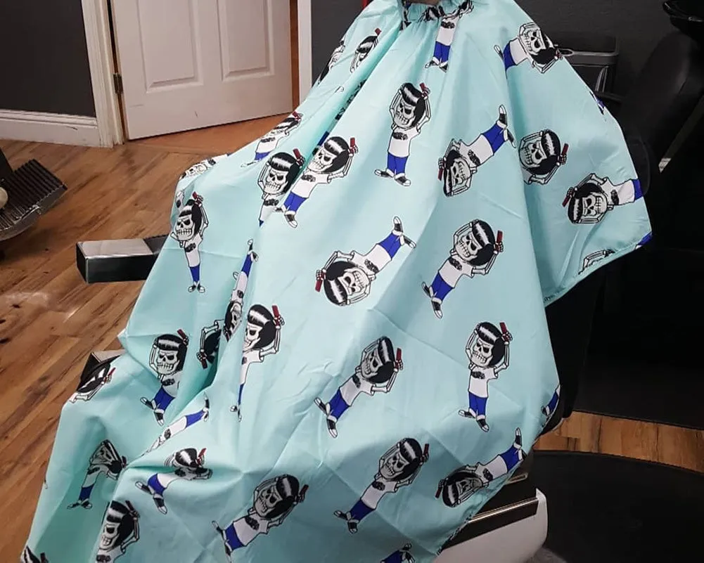 Mascot Club Blue Barber Cape - Kid's