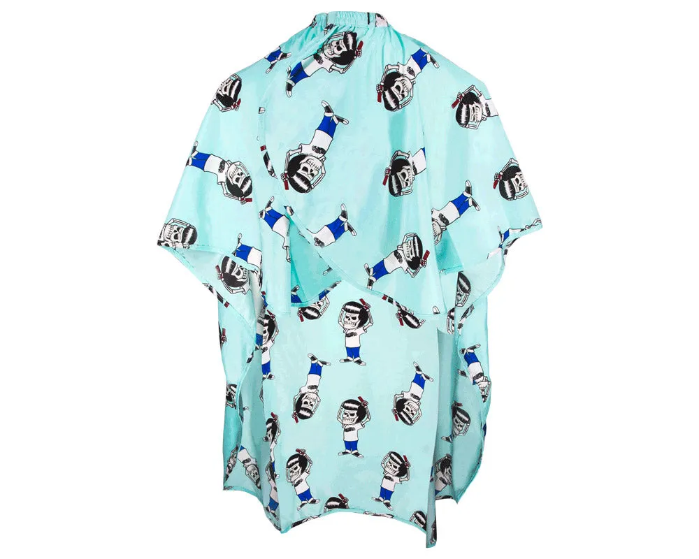 Mascot Club Blue Barber Cape - Kid's