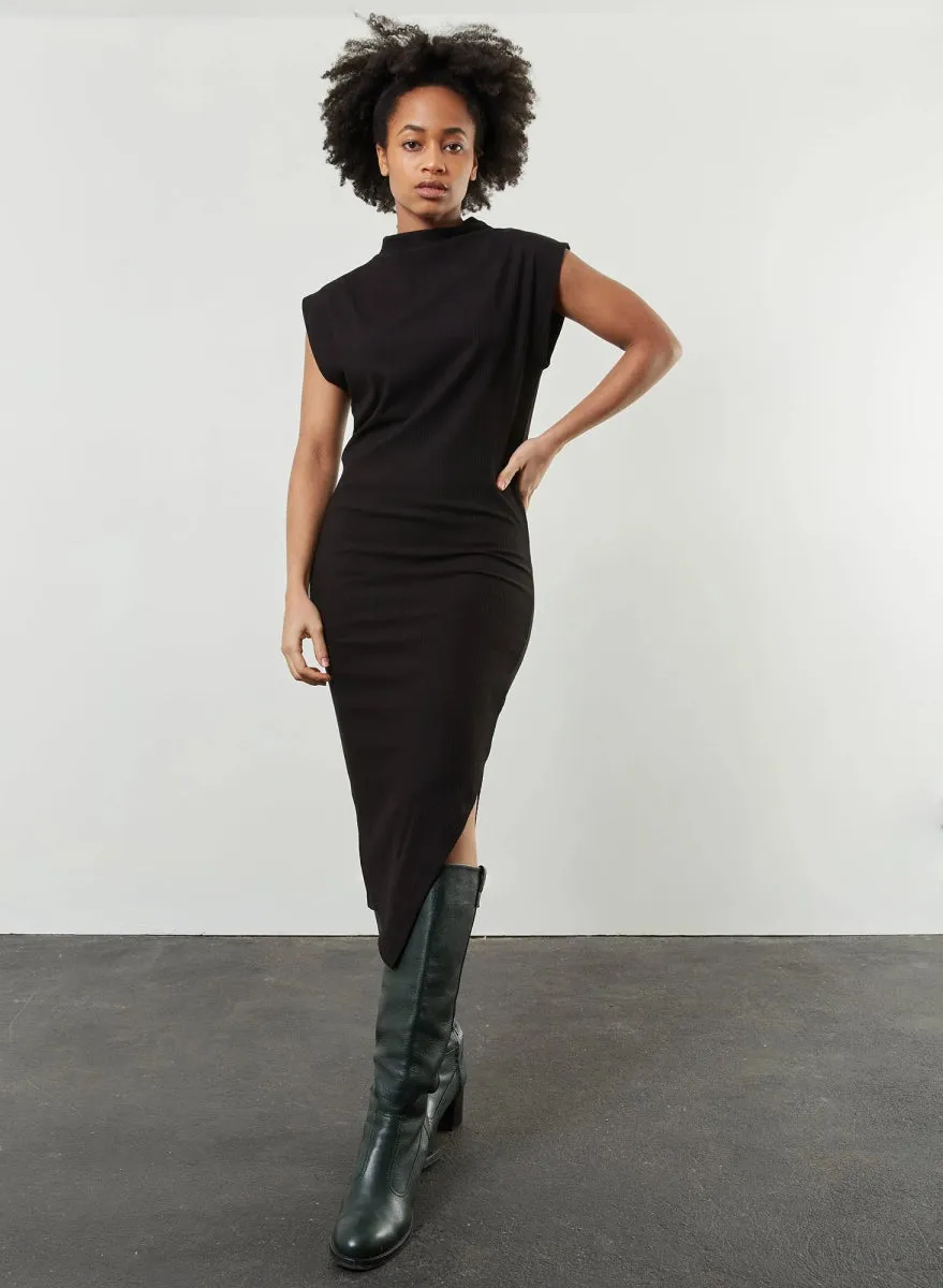 Meg Skinny Dress (Black)