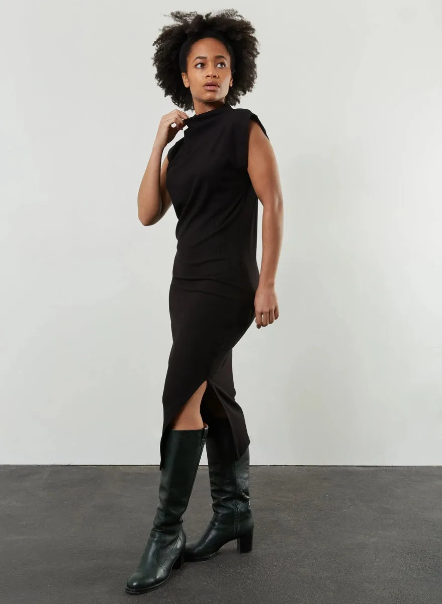 Meg Skinny Dress (Black)