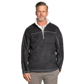 Melange & Sherpa 1/4 Zip Pullover