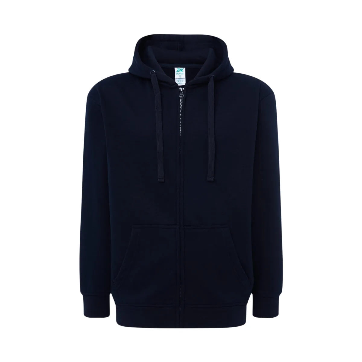 Men’s Long-sleeve Full-Zip Terry Hoodie Jacket Sweatshirt