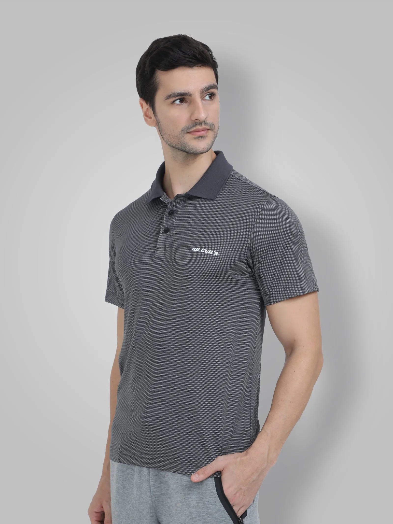 Men's Wrinkle Free Polo T-Shirt