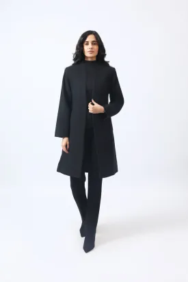 PANELLED LONG COAT