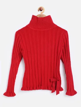 Red Solid Jumper