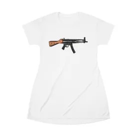 Rifle All Over Print T-Shirt Dress