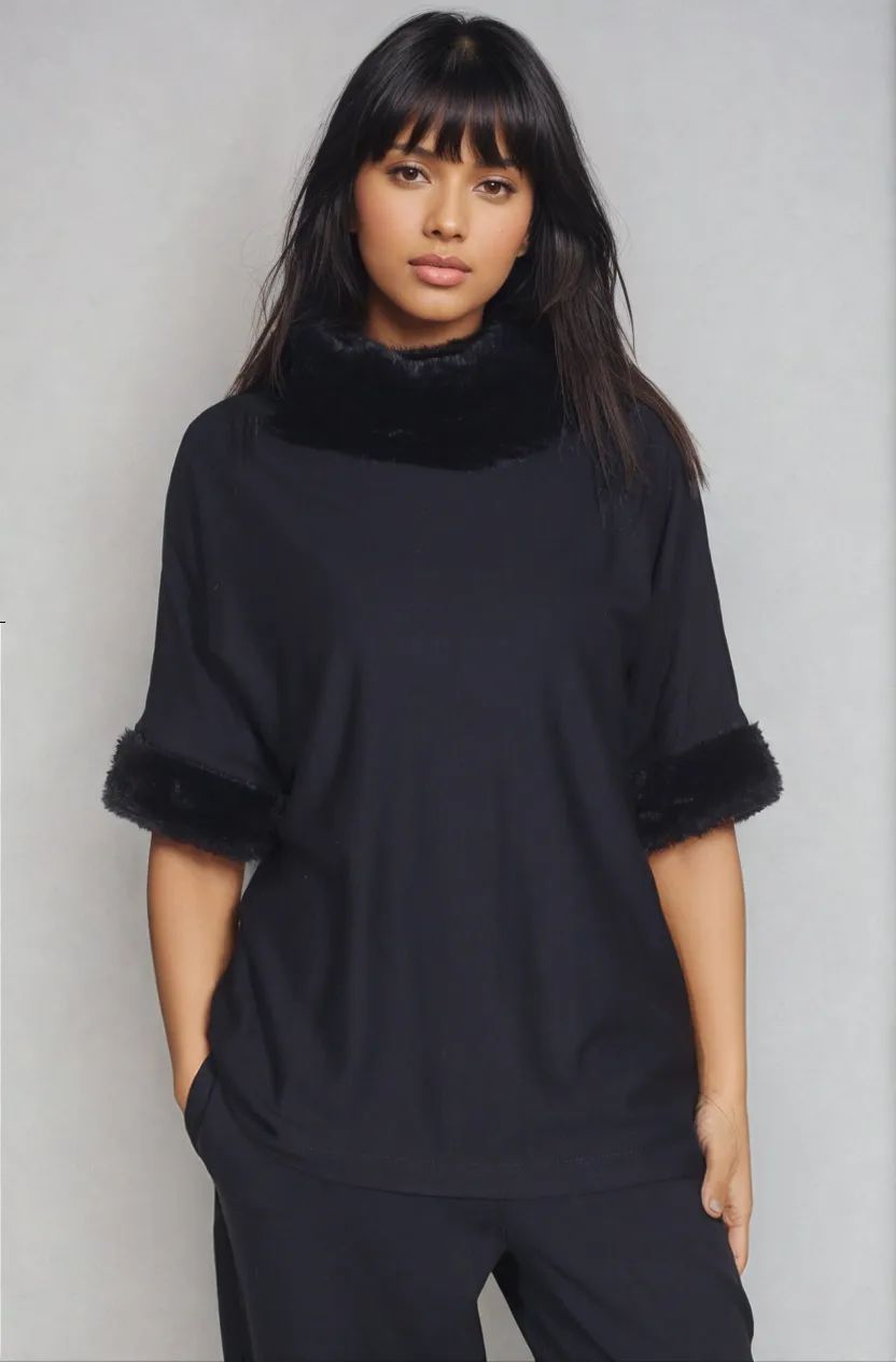 Scarlett Cowl Neck Tunic