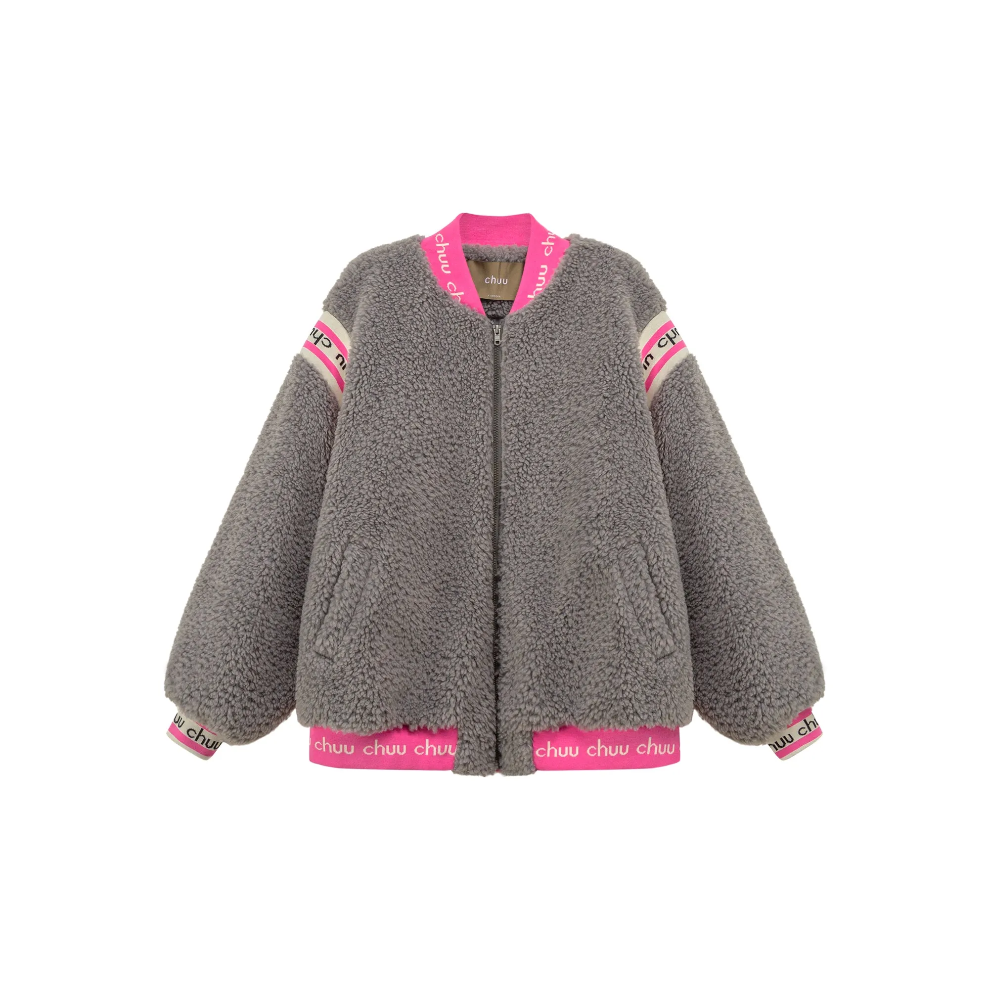 Sheep Fleece Jumper Zip-Up Jacket