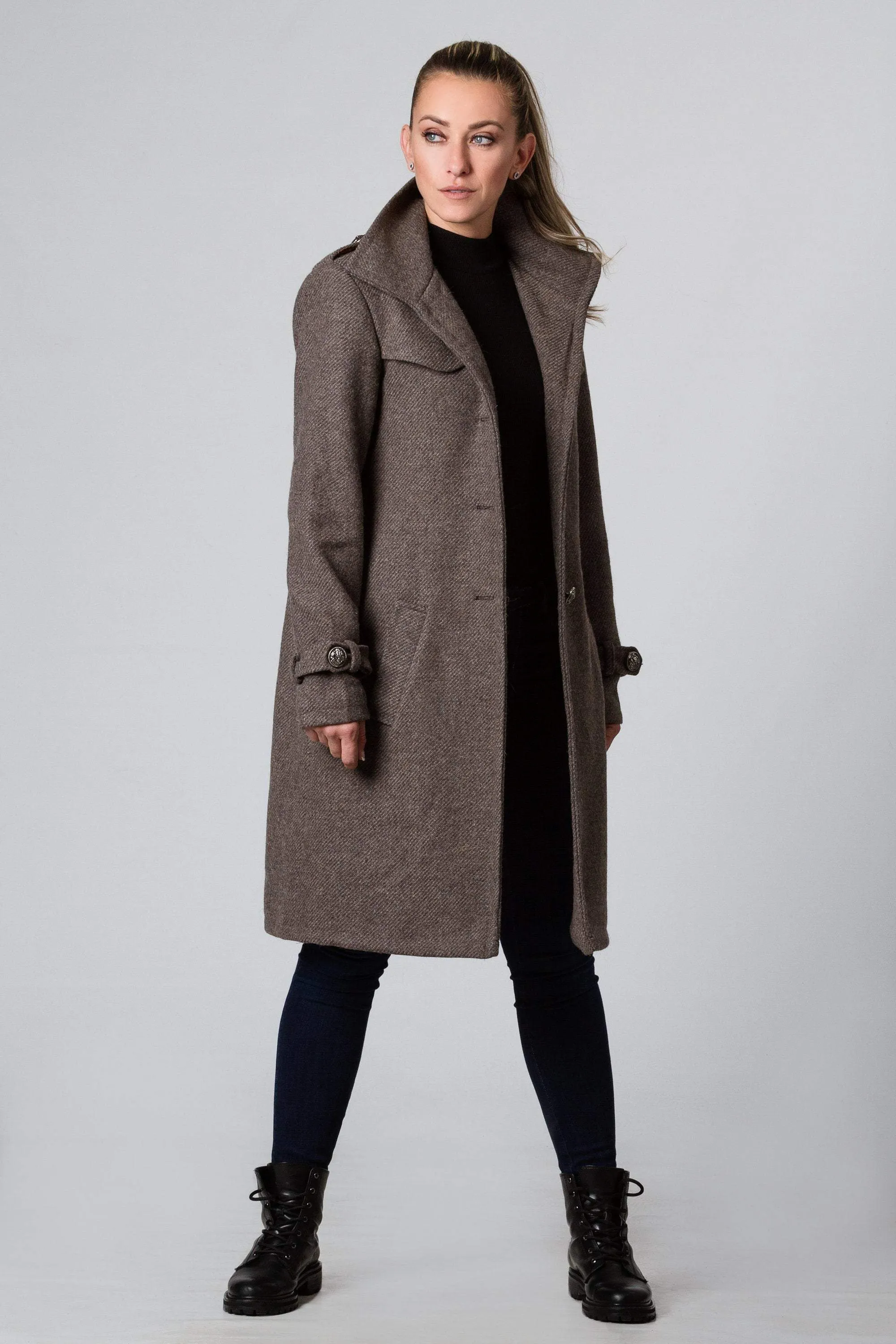 Short Wool Coat