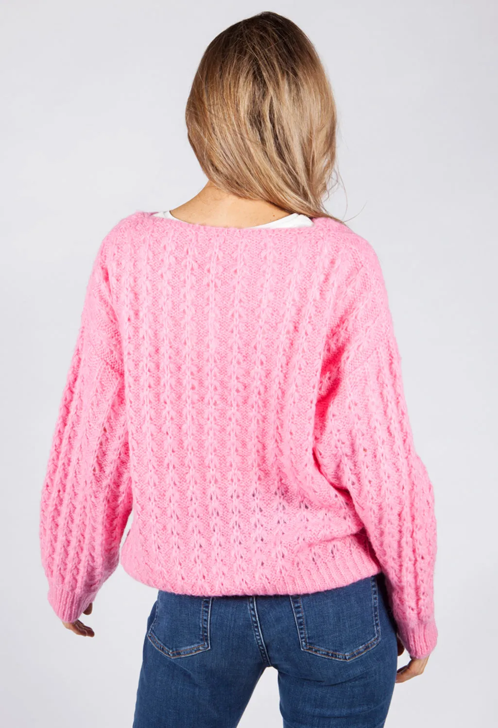 Soft Pink Knit Jumper