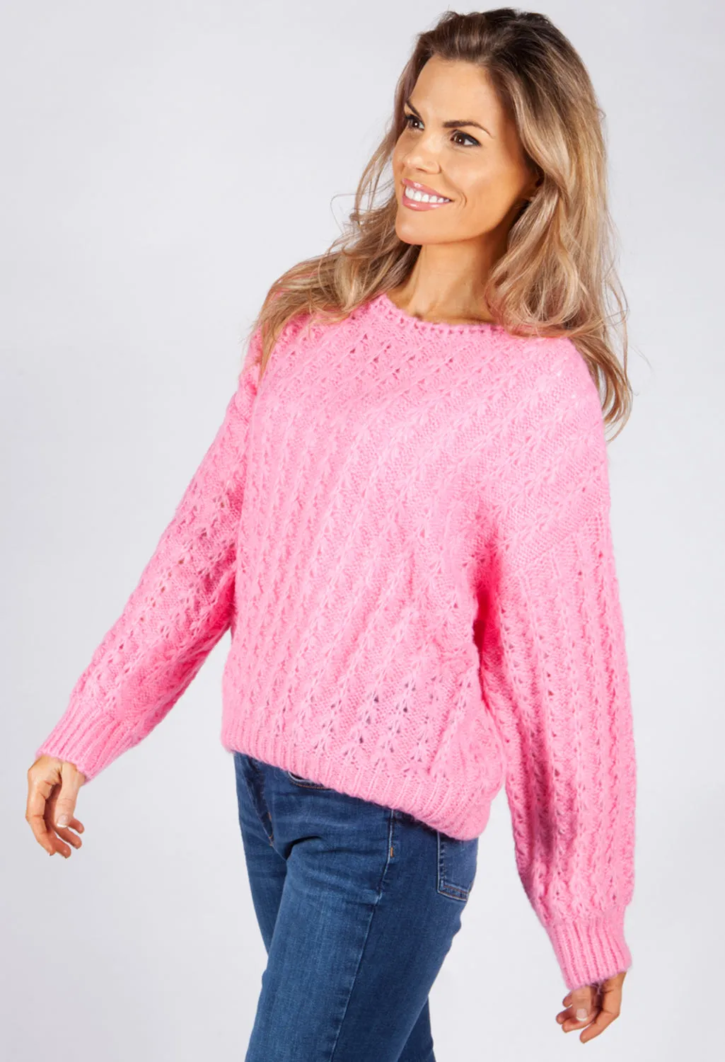 Soft Pink Knit Jumper