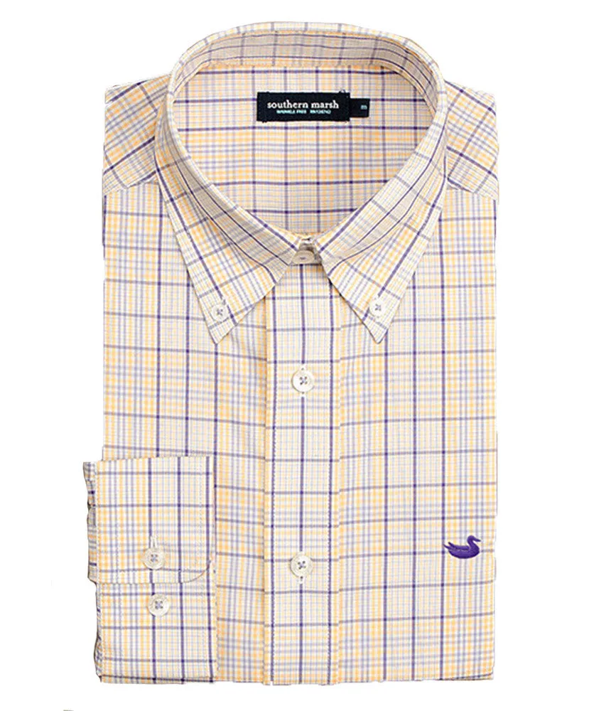 Southern Marsh - Sutton Plaid: Wrinkle Free