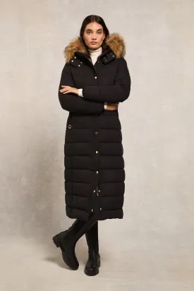 Stoneleigh Longline Coat (Black)