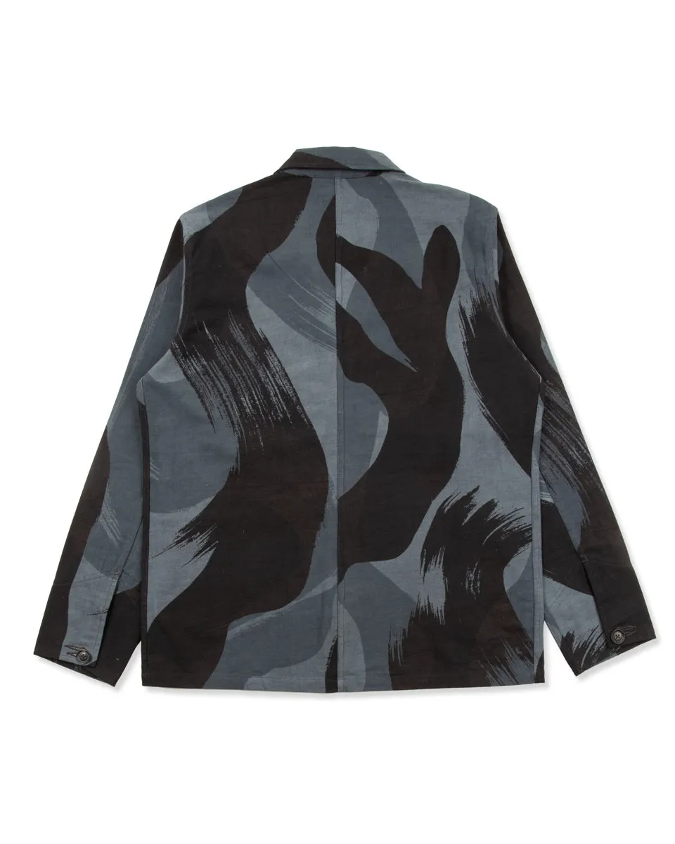 Study Jacket - Iron Paintbrush Camo