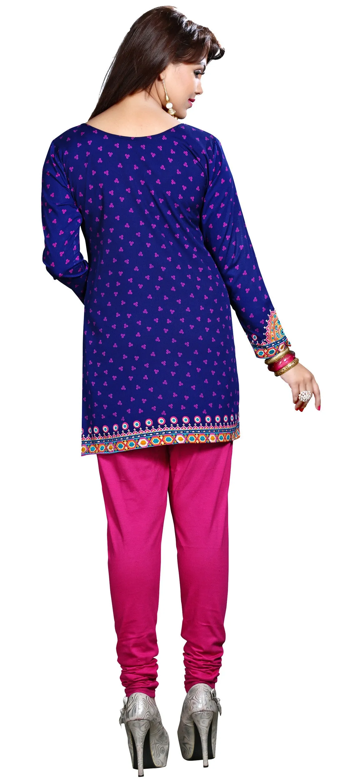 Stylish Blue Short Kurtis for Women – Elegant Indian Kurti