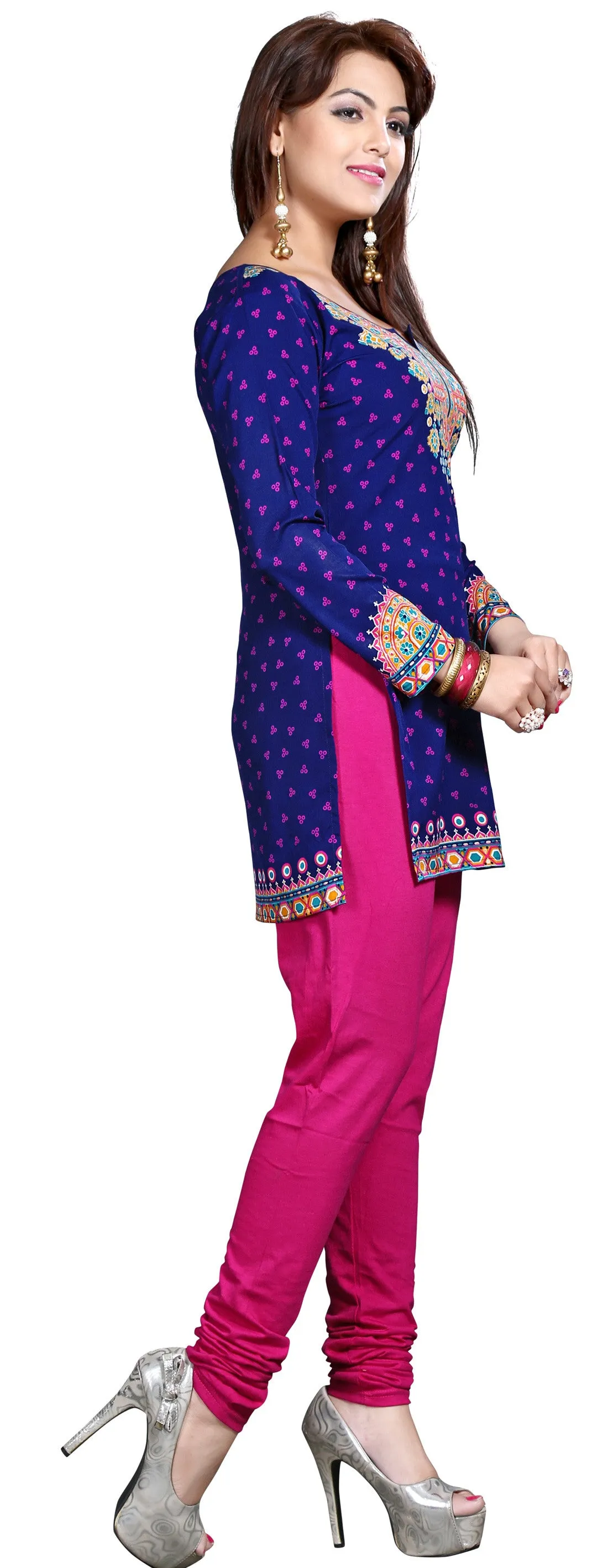 Stylish Blue Short Kurtis for Women – Elegant Indian Kurti