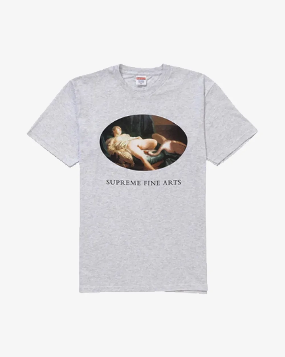 SUPREME SS19 LEDA AND SWAN TEE ASH GREY -