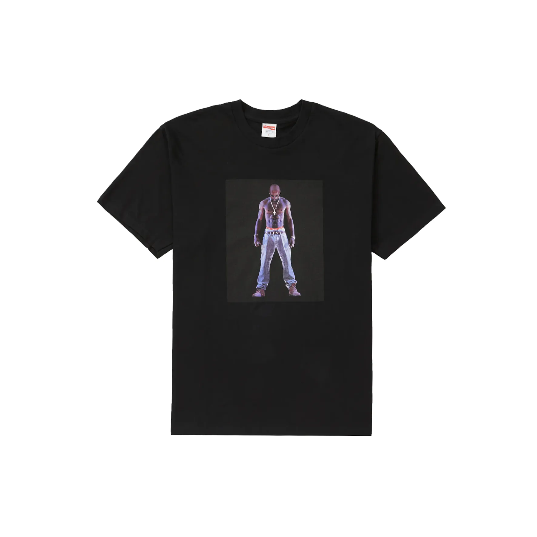 Supreme Tupac Hologram Tee - Black