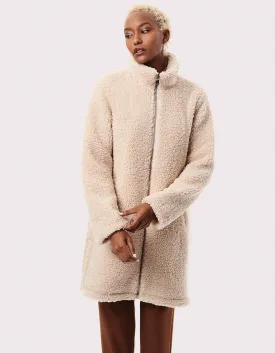 Teddy Touch Vegan Fur Coat