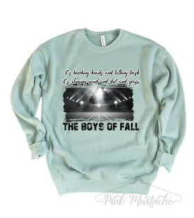 The Boys Of Fall Football Sweatshirts/ Unisex sized Sweatshirts/ DTG printed Quality Soft Sweatshirts