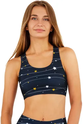 To the Moon & Back Stella Seamless Racerback Sport Yoga Bra - Women