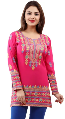 Vibrant Pink Kurti for Women – Stylish Kurti Tops for Ladies