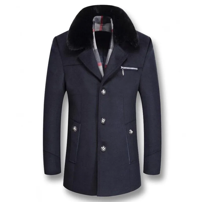 West Louis™ Business Woolen Coat