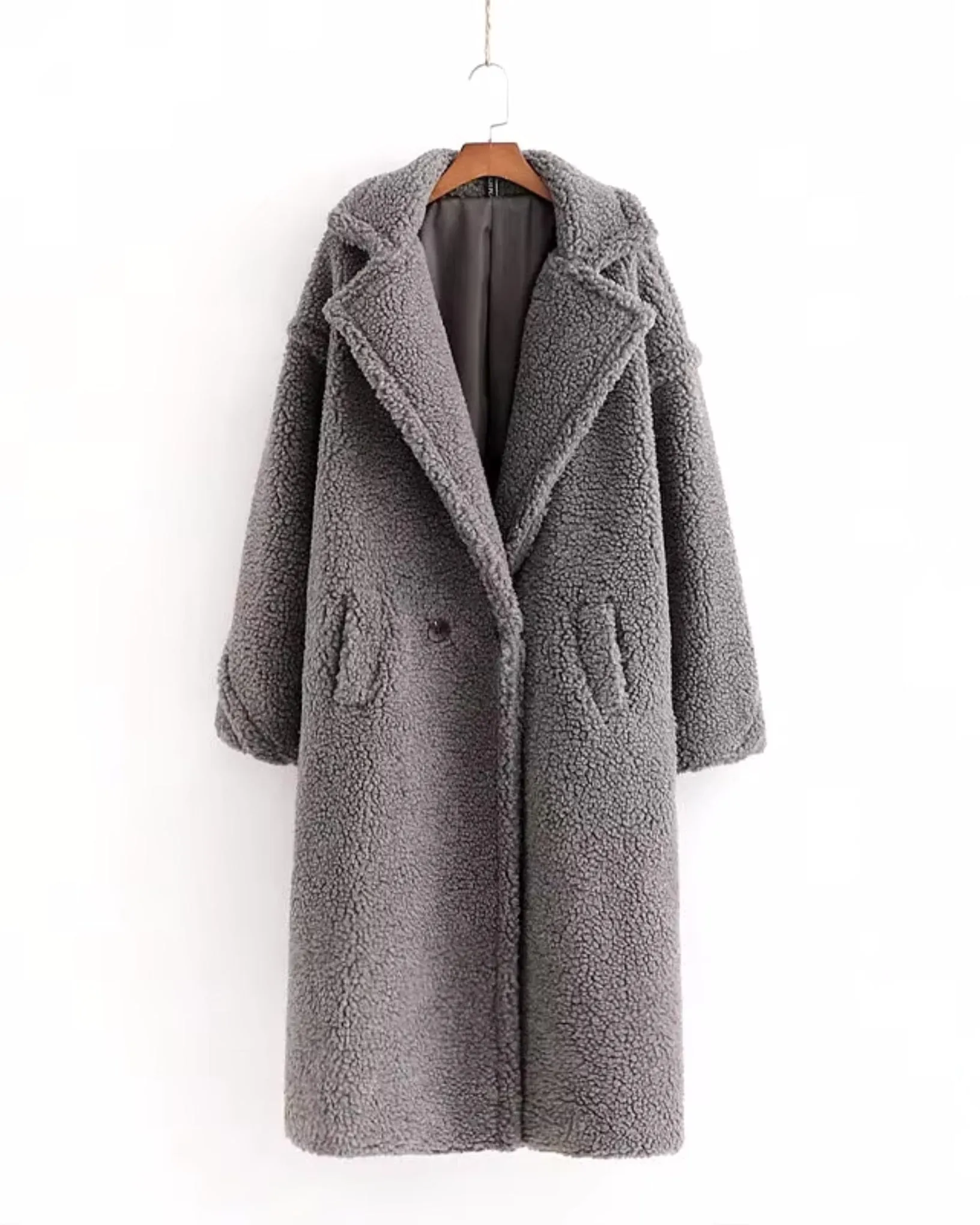 Winta Longline Teddy Coat